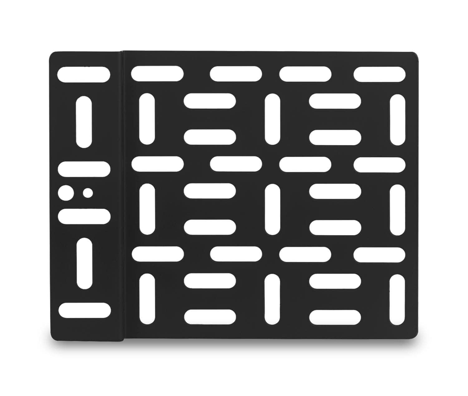 Left. Mount-It! - Streaming Device TV Mount for Secure Placement of Roku, Fire TV, Apple TV, and Other Media Players - Black.