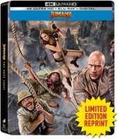 Jumanji: The Next Level [Limited Edition] [SteelBook] [4K Ultra HD Blu-ray/Blu-ray] [2019] - Front_Zoom