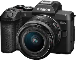 Canon - EOS R8 Mark II 4K Video Mirrorless Camera with RF24-50mm F4.5-6.3 IS STM Lens - Black