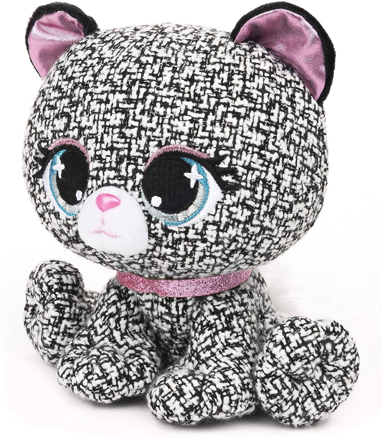 Alt View 10. Gund - P.Lushes Pets 6 Inch Fashion Plush | Khloe O Bearci - Black.