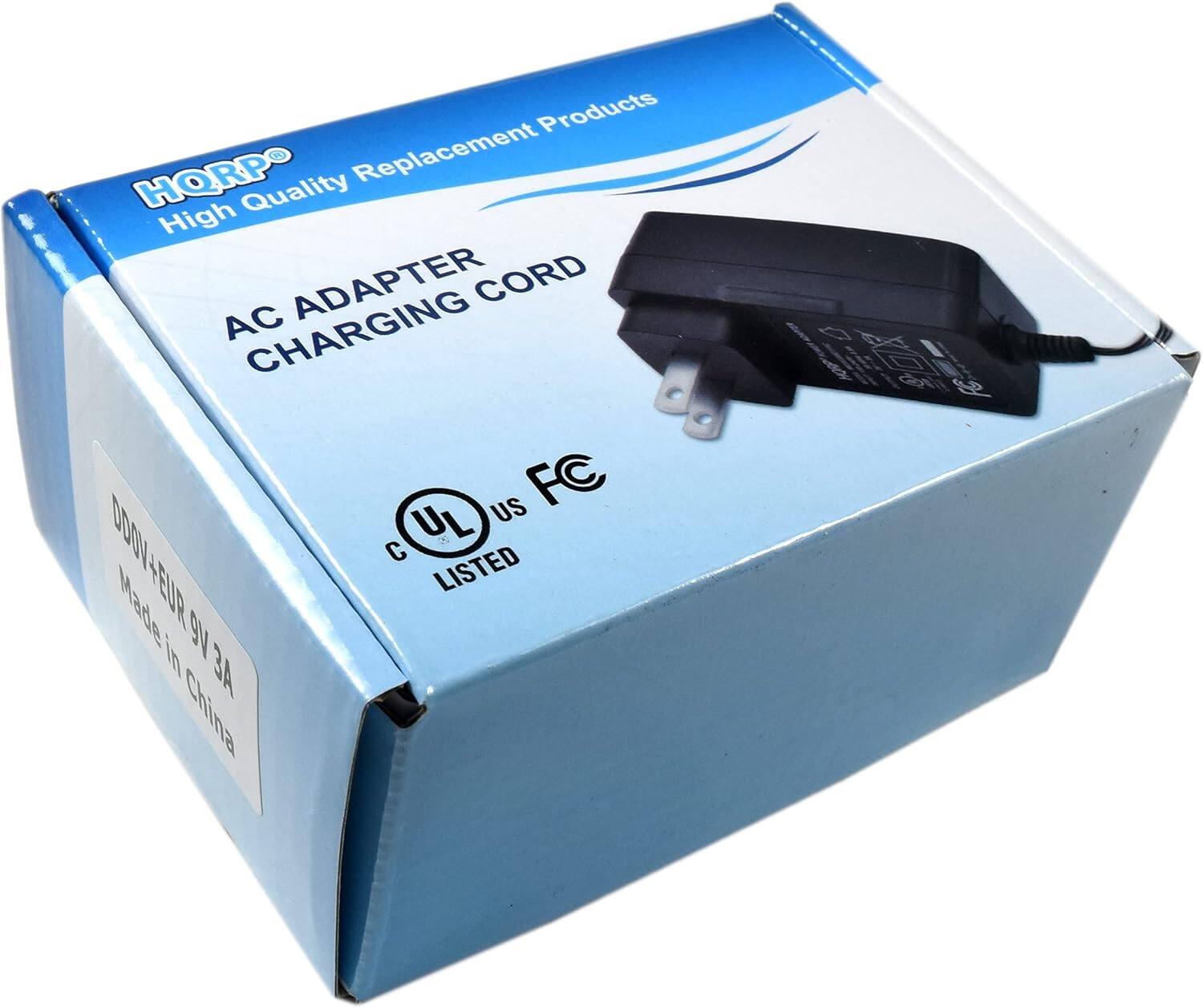 Products: HORP Replacement High Quality AC ADAPTER CHARGING CORD  
Made in China  
UL LISTED  
US FC  
C UL DD0W--EUR