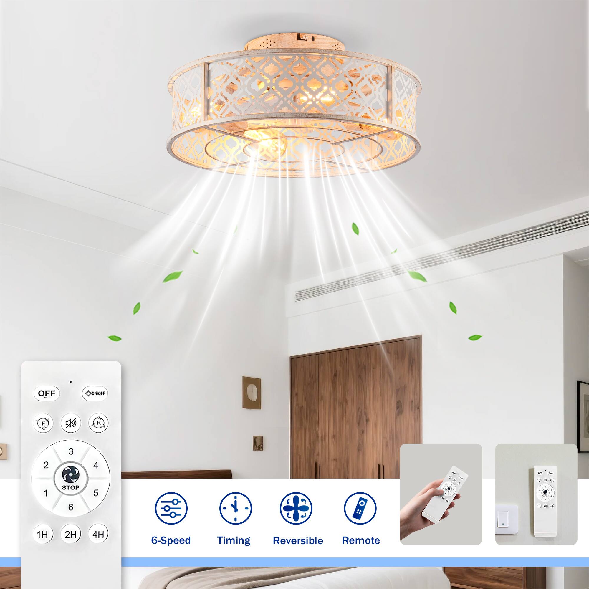 OFF  
ON/OFF  
1H  
2H  
4H  
6-Speed  
Timing  
Reversible  
Remote