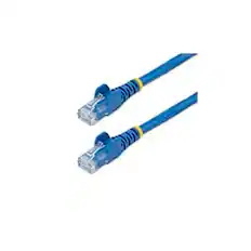 Front. Startech - .com 20ft CAT6 Ethernet Cable - Blue Snagless Gigabit - 100W PoE UTP 650MHz Category 6 Patch Cord UL Certified Wiring/TI - Blue.