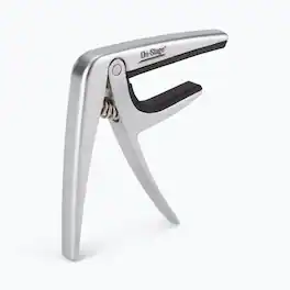 On Stage Stands - On-Stage GA200 Ukulele Capo, Silver - Black