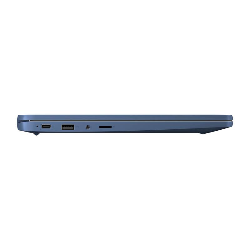 Alt View 8. Lenovo - Lenovo IdeaPad Slim 3 14" FHD Touchscreen,MediaTek Kompanio 520,4GB RAM,64GB eMMC,Chrome OS,Blue - Blue.