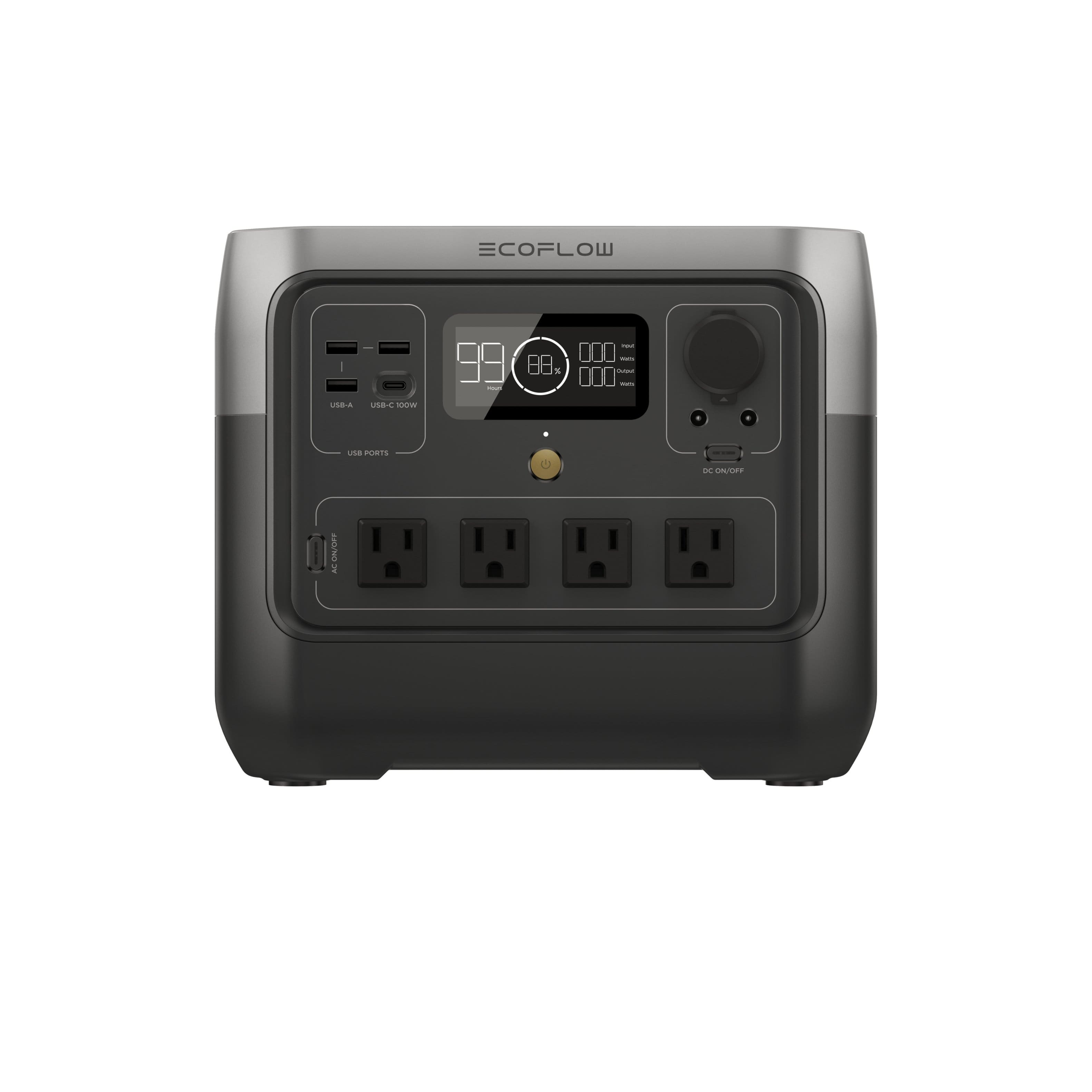 ECOFLOW: 99W - III - 8x 1 - USB - PORTS - ON/027