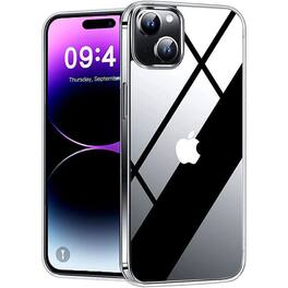 Entronix - Slim Case for iPhone 13 Mini - Durable Hard Back Protection - Clear
