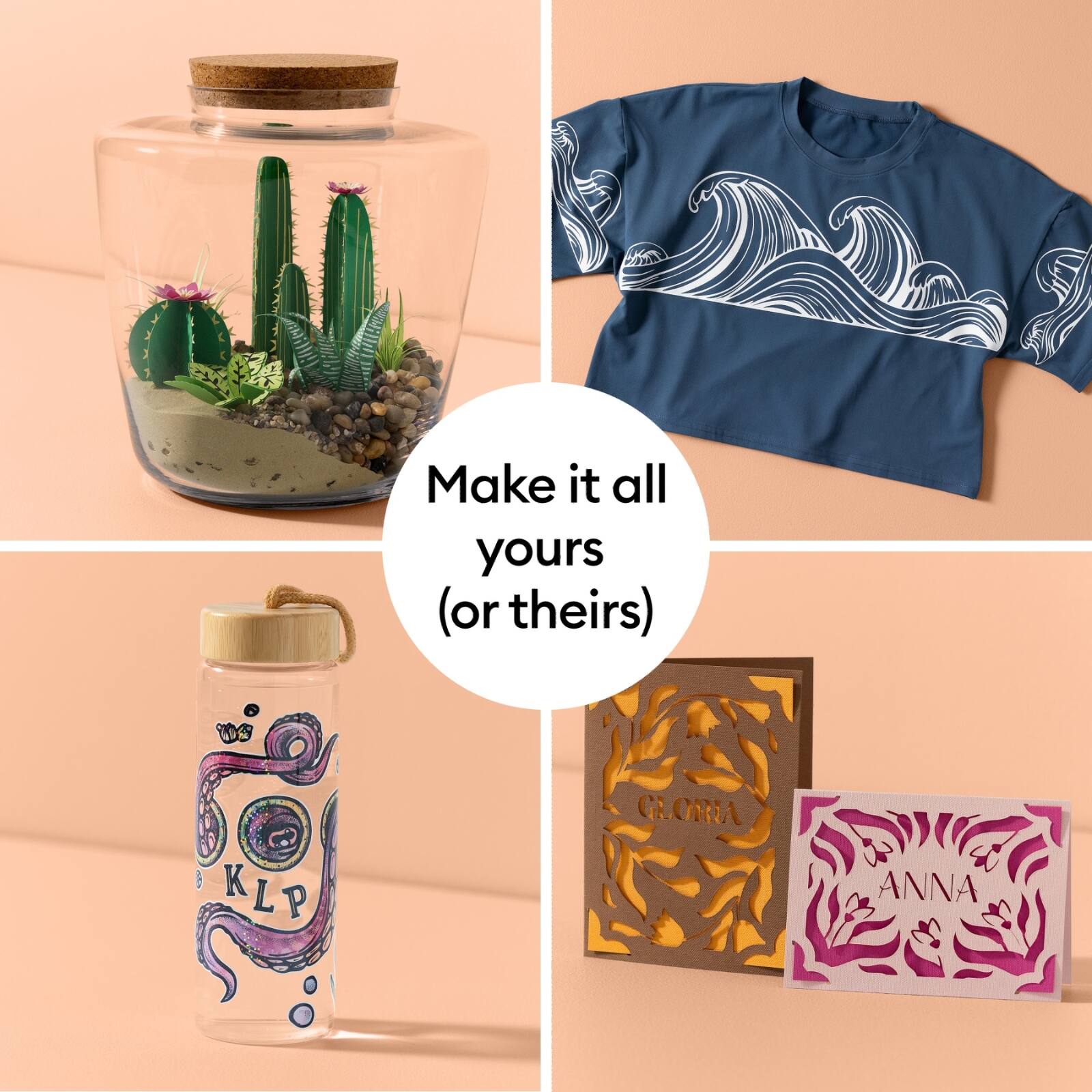 Make it all yours (or theirs)  
WS KLP GLORIA GE ANNA