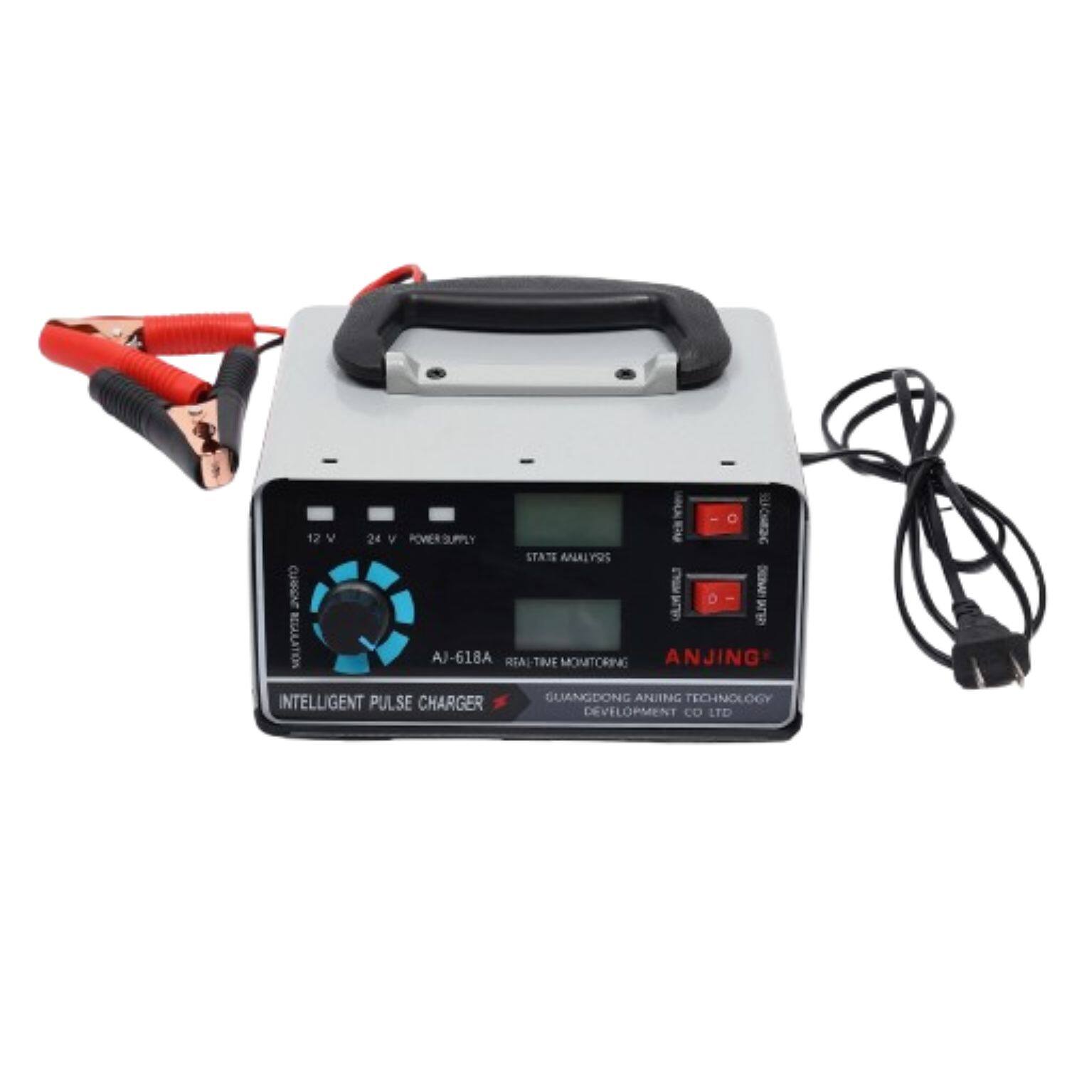 Home Collection - Heavy Duty Smart Car Battery Charger | Automatic Pulse Repair Trickle Maintainer 12/24V