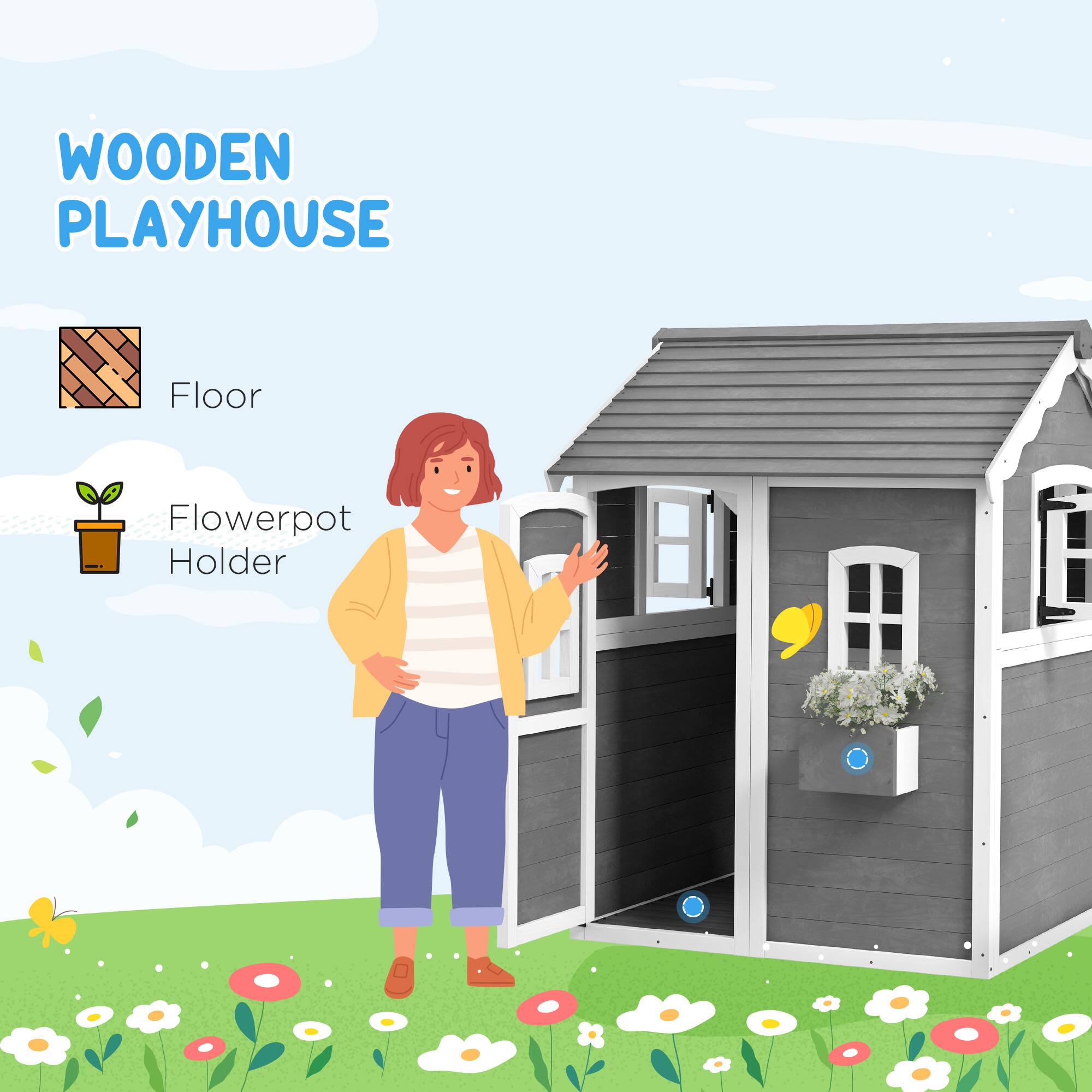 WOODEN PLAYHOUSE

Floor

Flowerpot Holder