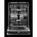 Alt View 1. JennAir - 24" Top Control Built-In Dishwasher with Precise Fit 3rd Rack for Cutlery with Plasma Coating, 39 dBA - Stainless Steel.