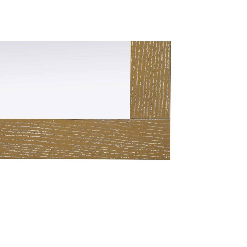 Alt View 3. Elegant Kitchen and Bath - Noah Wooden Rectangle Mirror 30 x 36 in Linen Oak - Linen Oak.