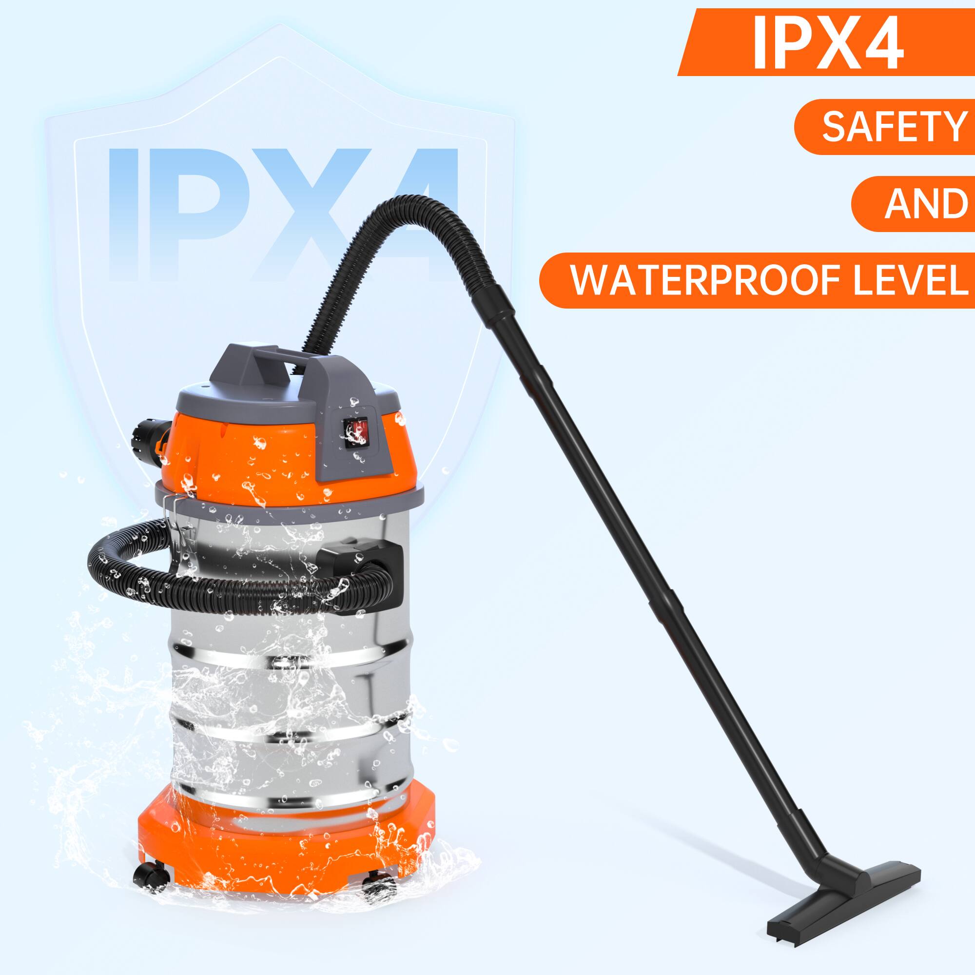 IPX4  
SAFETY AND WATERPROOF LEVEL