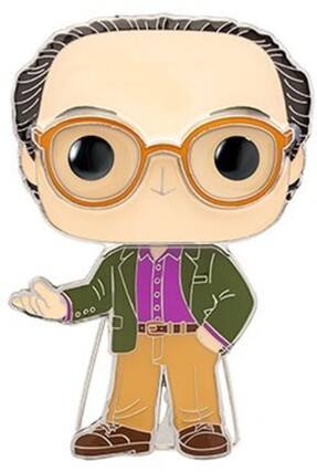 Front. Funko - FUNKO POP! PINS: Seinfeld - George - Collectibles - Multicolor.