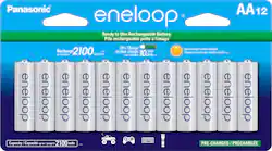 Panasonic - eneloop AA 12 Pk Rechargeable Batteries - Front_Zoom