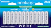 Panasonic - eneloop AA 12 Pk Rechargeable Batteries