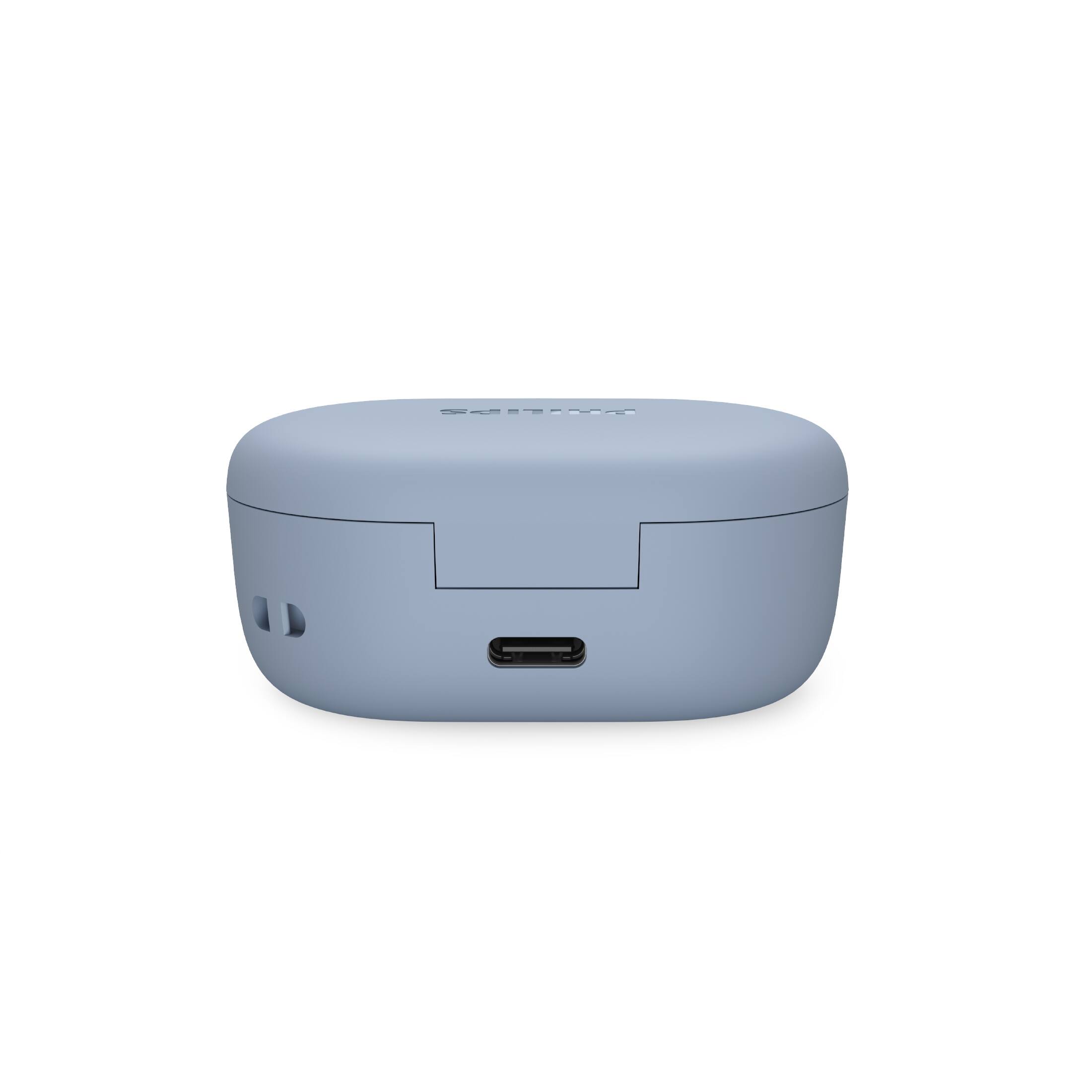Alt View 1. Philips - TAT1300 True Wireless In-Ear Bluetooth Earbuds with SecureFit Ear Tips, 24H Playtime - Blue.