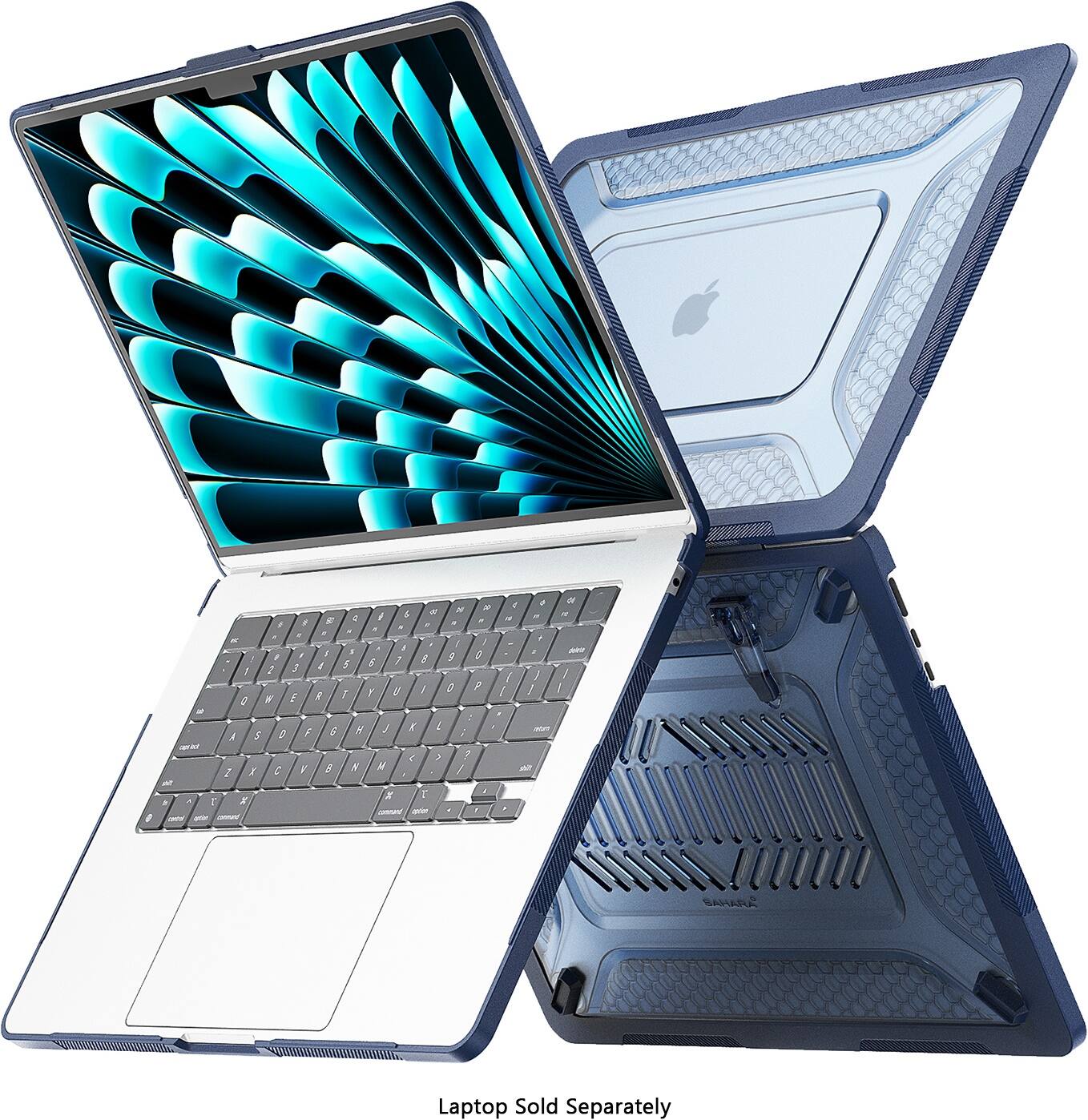 The text on the image reads "Laptop Sold Separately."