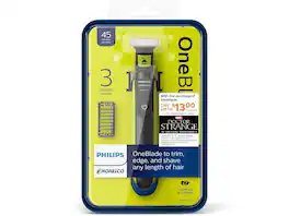 Philips Norelco OneBlade Original Face, Electric Razor and Styler, QP1424/70