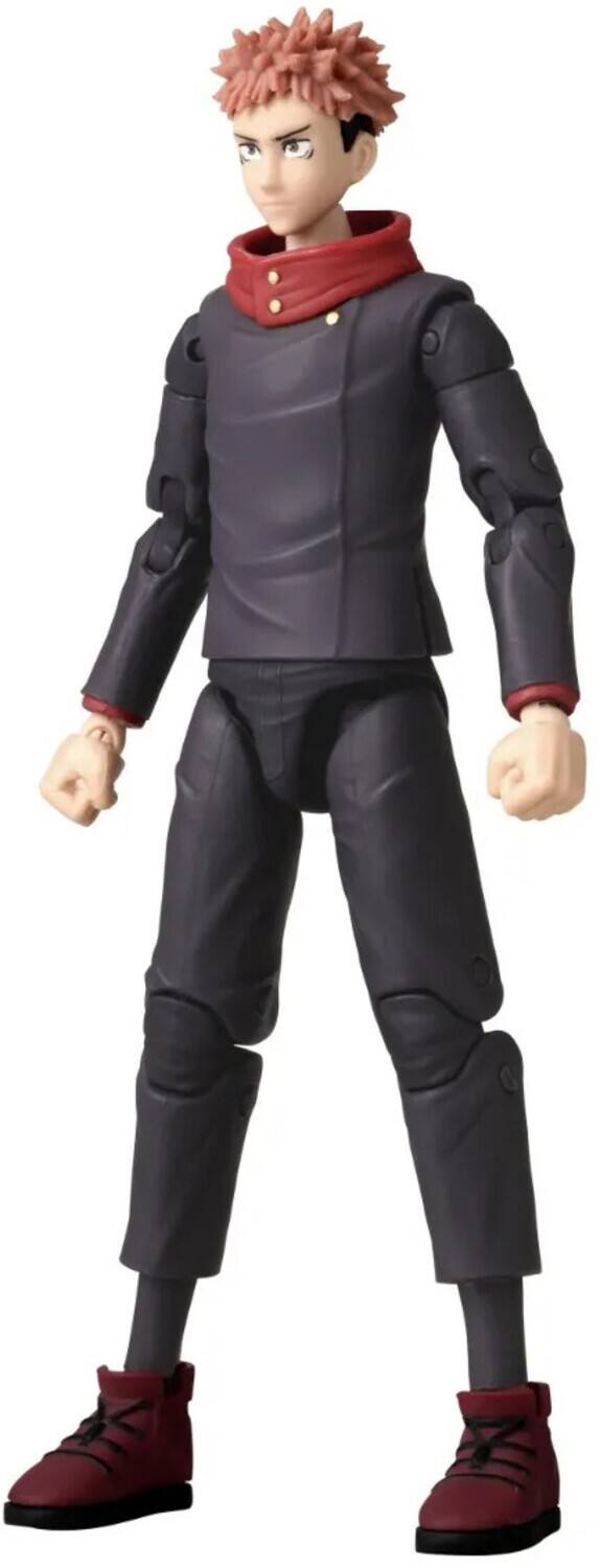 Alt View 1. Bandai - ANIME HEROES - Jujutsu Kaisen - Itadori Yuji Action Figure - Multicolor.