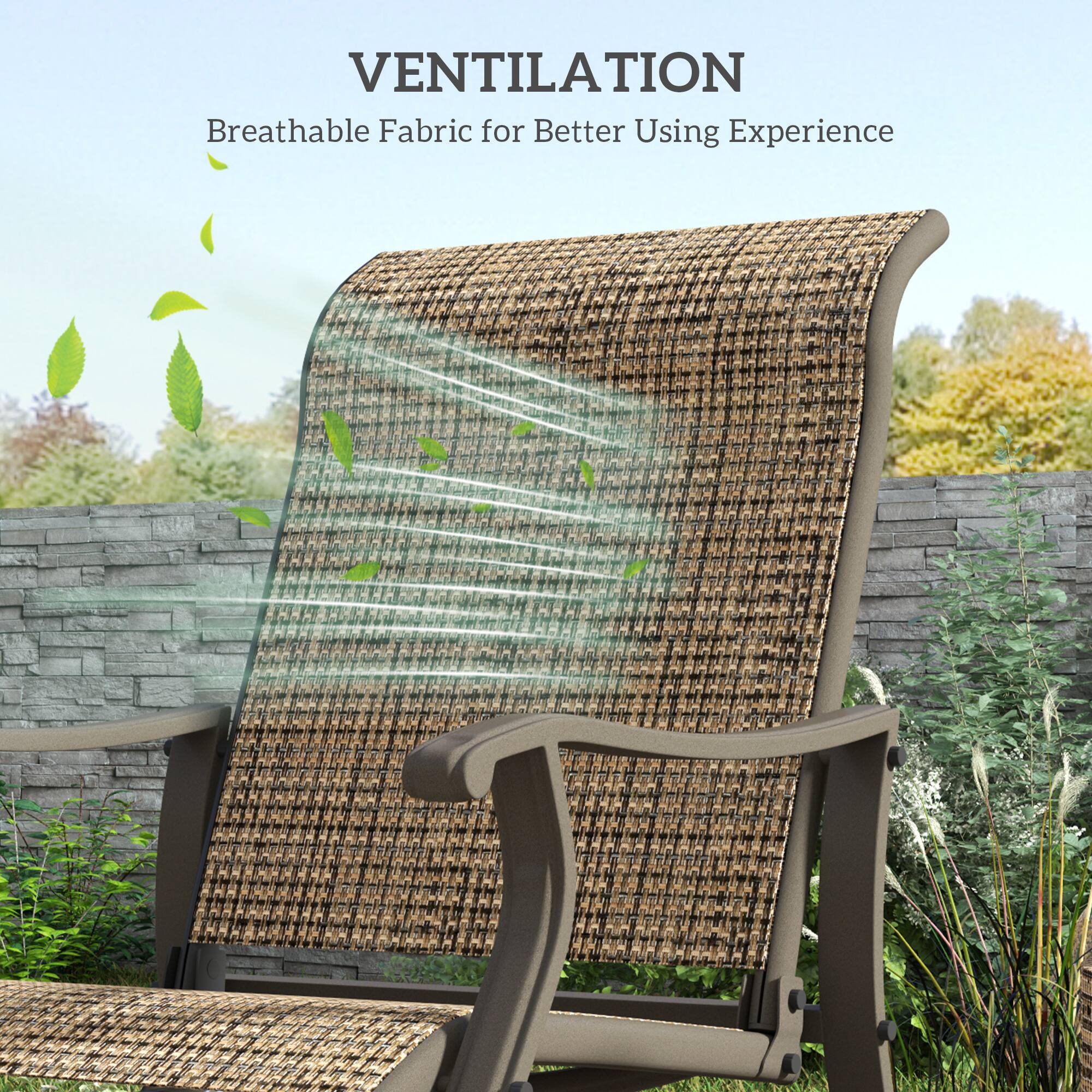 VENTILATION
Breathable Fabric for Better Using Experience