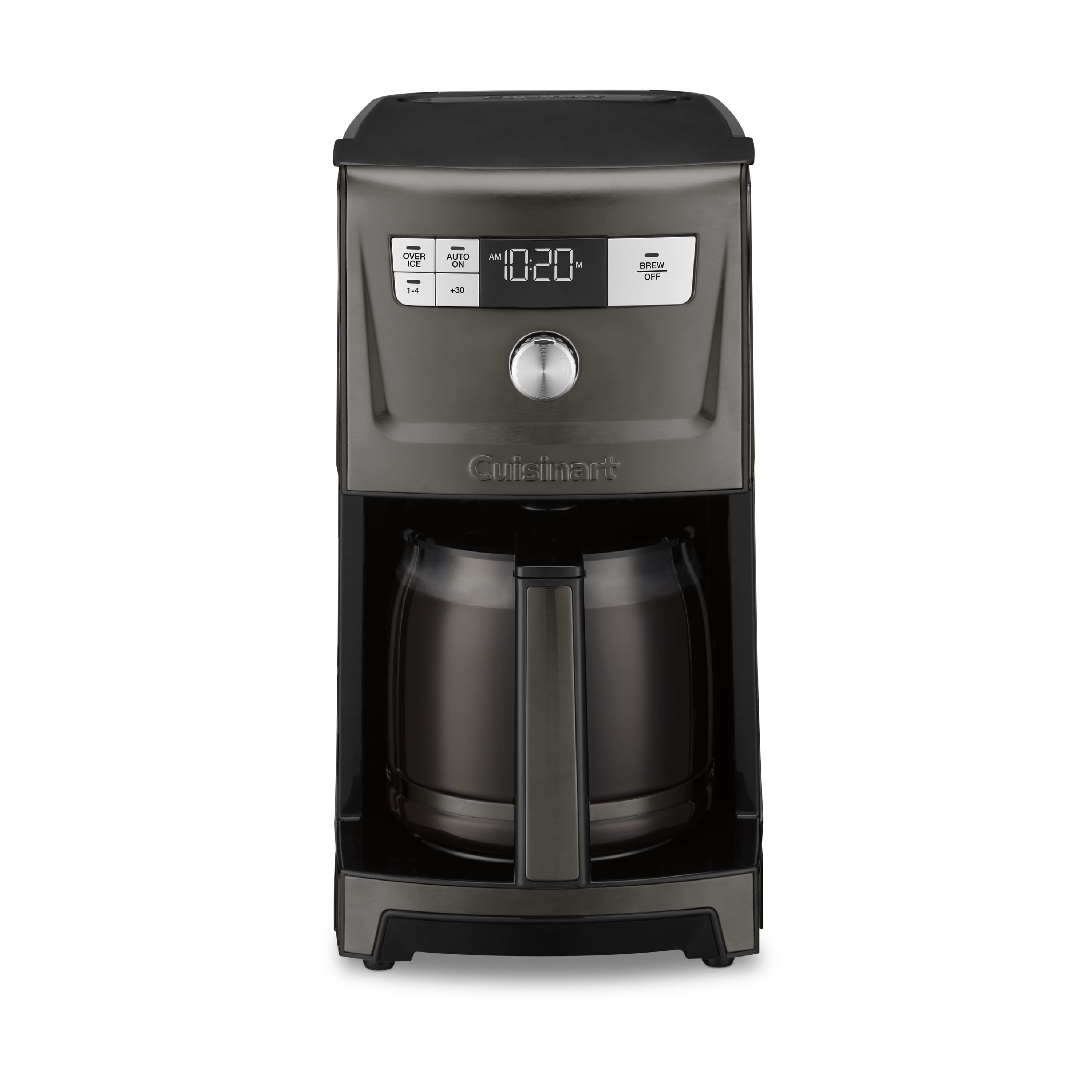 Cuisinart - PerfecTemp 14C Coffee Maker w Over Ice - Black Stainless Steel - Front_Zoom