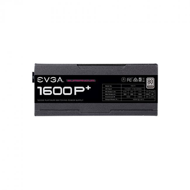 EVGA  
1600P+  
80 PLUS  
80 PLUS PLATINUM SWITCHING POWER SUPPLY