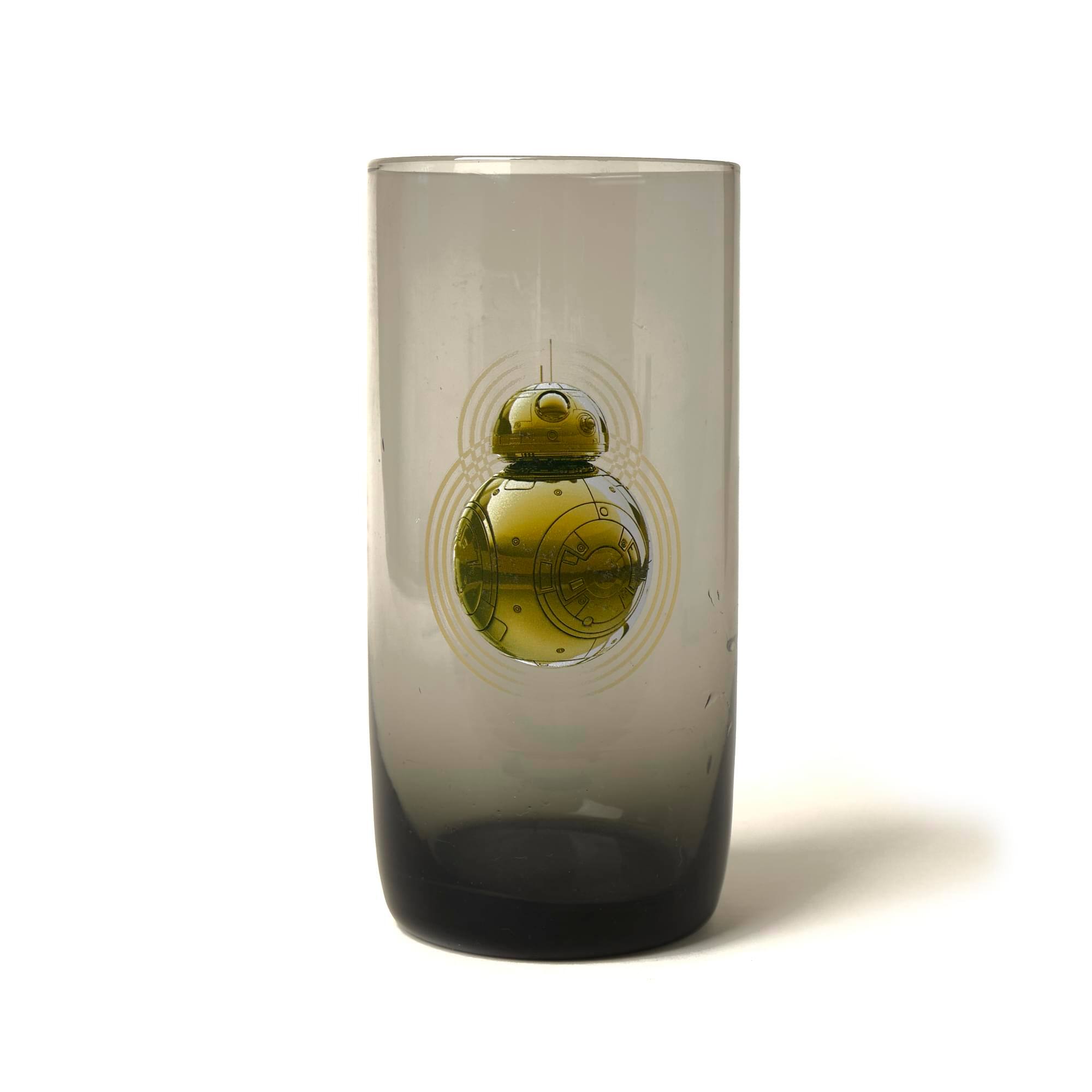 Star Wars - Star Wars: The Force Awakens 20oz Glass Tumbler - BB-8 - Black