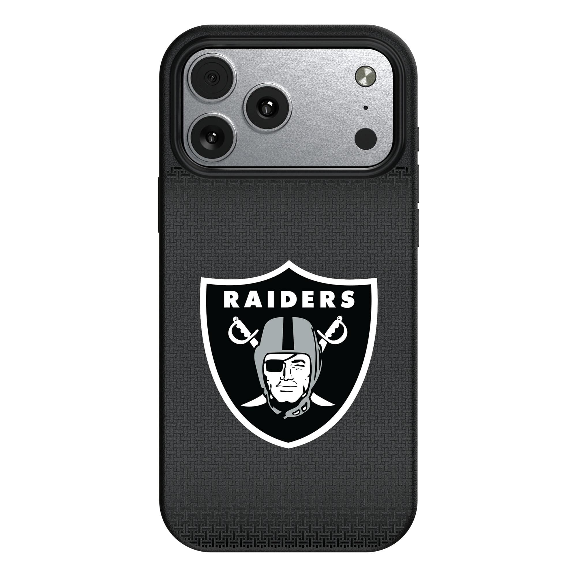 Keyscaper - NFL - Las Vegas Raiders Linen Logo iPhone Magnetic Bump Case - 17 Pro Max - Black price history on PriceWatchPro