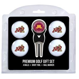 Team Golf - Minnesota Golden Gophers 4-Ball Gift Set - Multicolor