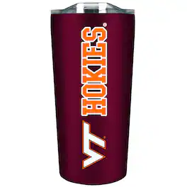 The Fanatic Group - Virginia Tech Hokies 18oz. Stainless Soft Touch Tumbler - Multicolor