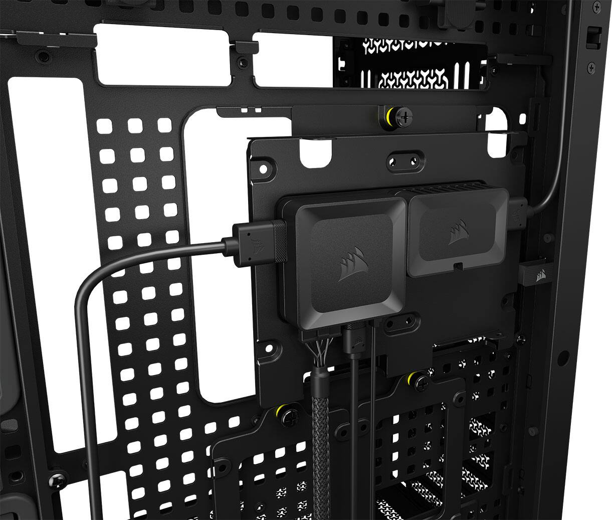 Alt View 11. CORSAIR - 5000D RS Mid-Tower Modular PC Case - Black.