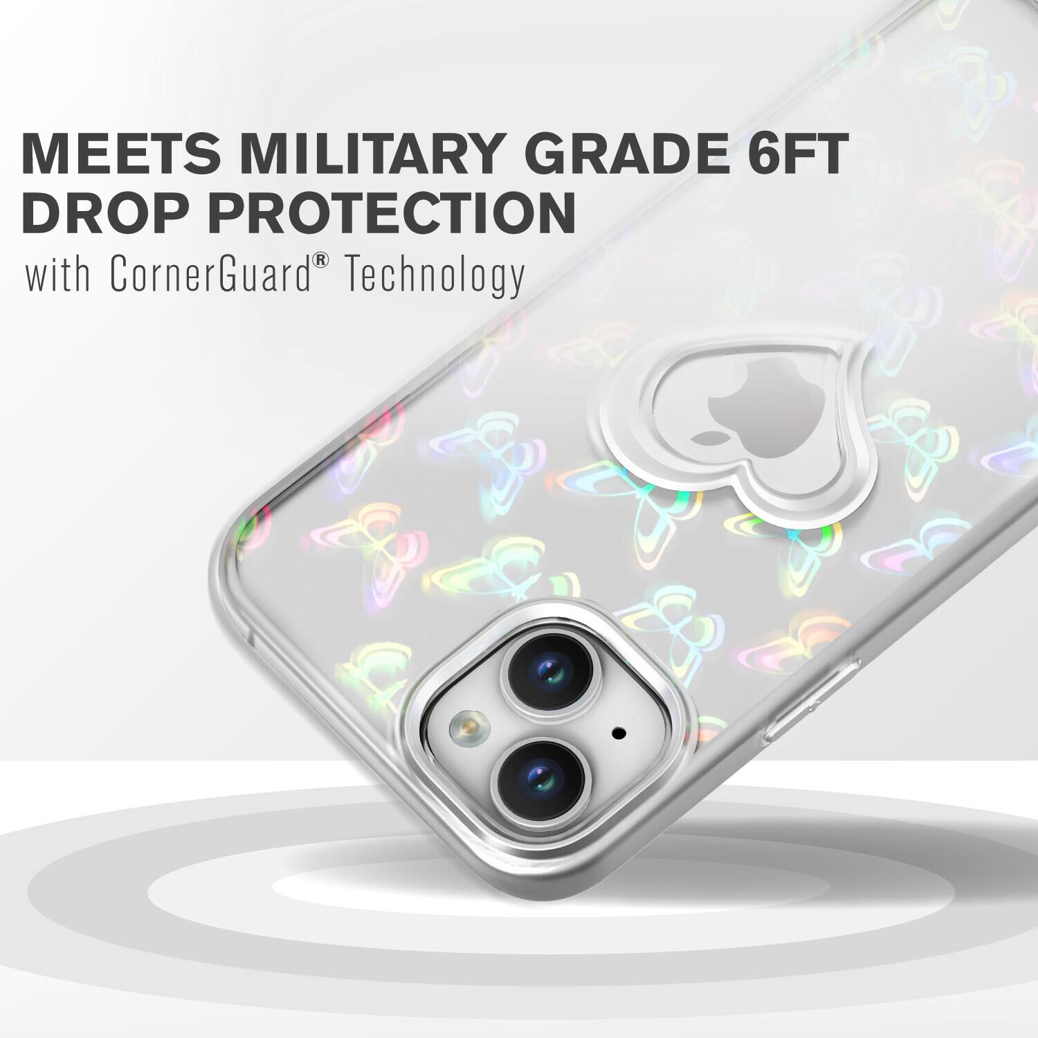 MEETS MILITARY GRADE 6FT DROP PROTECTION with CornerGuard® Technology
