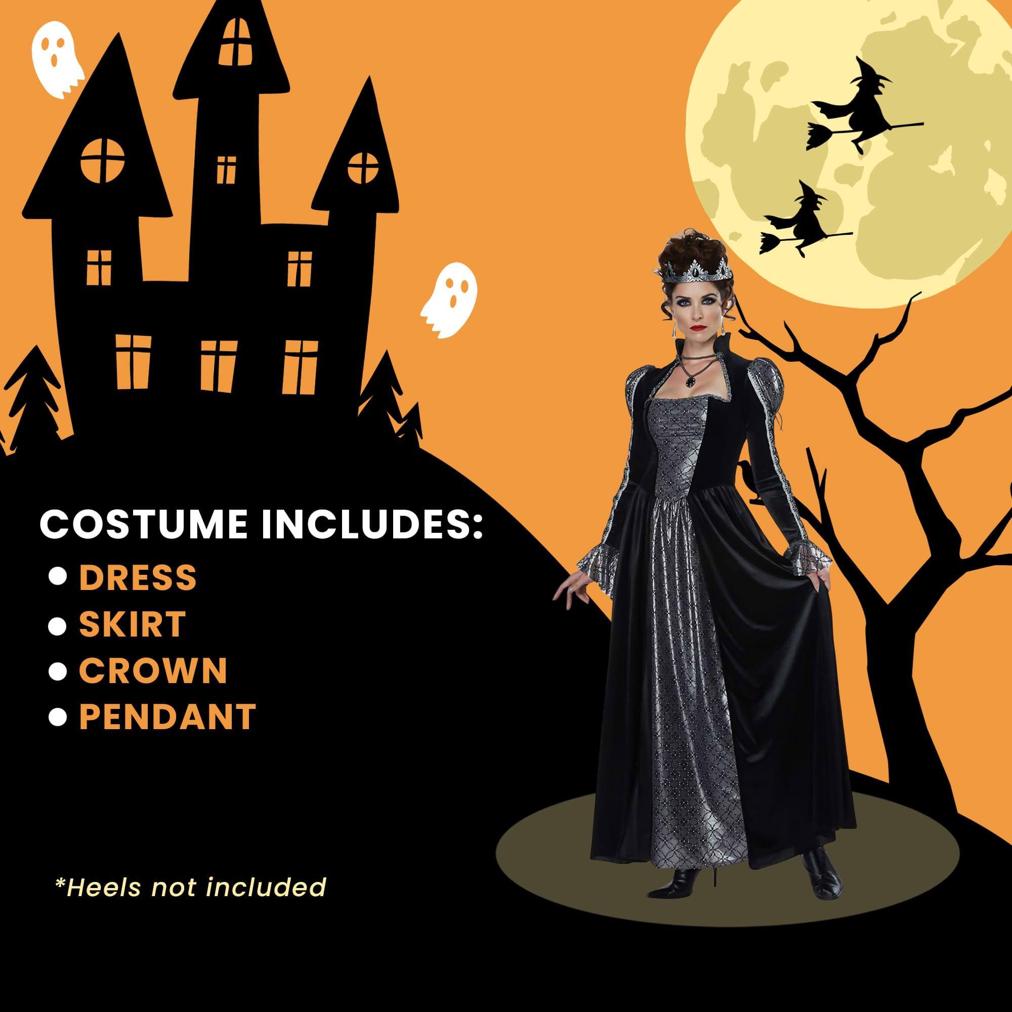 California Costumes Dark Majesty Women's Adult Costume | Small Multi ...