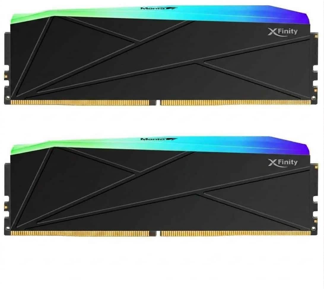 V-color - Manta XFinity RGB DDR5 32GB 6000MHz CL30 1.35V XMP/EXPO SK Hynix IC - Black price history on PriceWatchPro