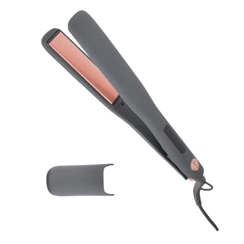 Vulpecula Spade - Flat Iron for Hair Straightening & Frizz Control - Ceramic Tourmaline Straightener for All Hair Types - Soft Heat