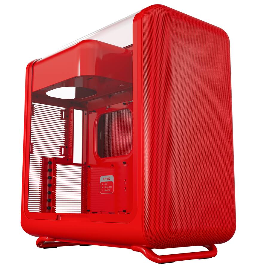 Pc 4971 HYTE X50 Modern Performance ATX Mid Tower PC Gaming Case Wild Cherry CS ...