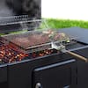 Front. Sorbus - Sorbus Grill Basket - Stainless Steel Large Folding Barbecue Grilling Basket with Handle, Portable BBQ Accessories - Silver.