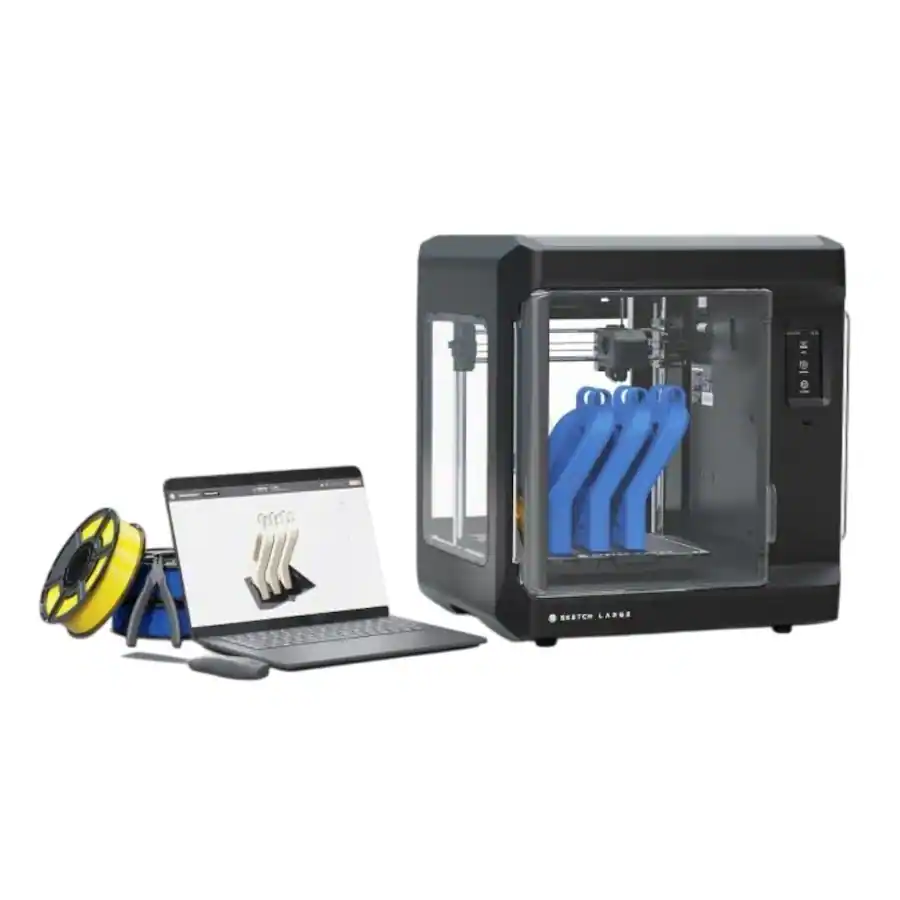 MakerBot Sketch Large Black 3D Printer with Build Plate for Sketch ...