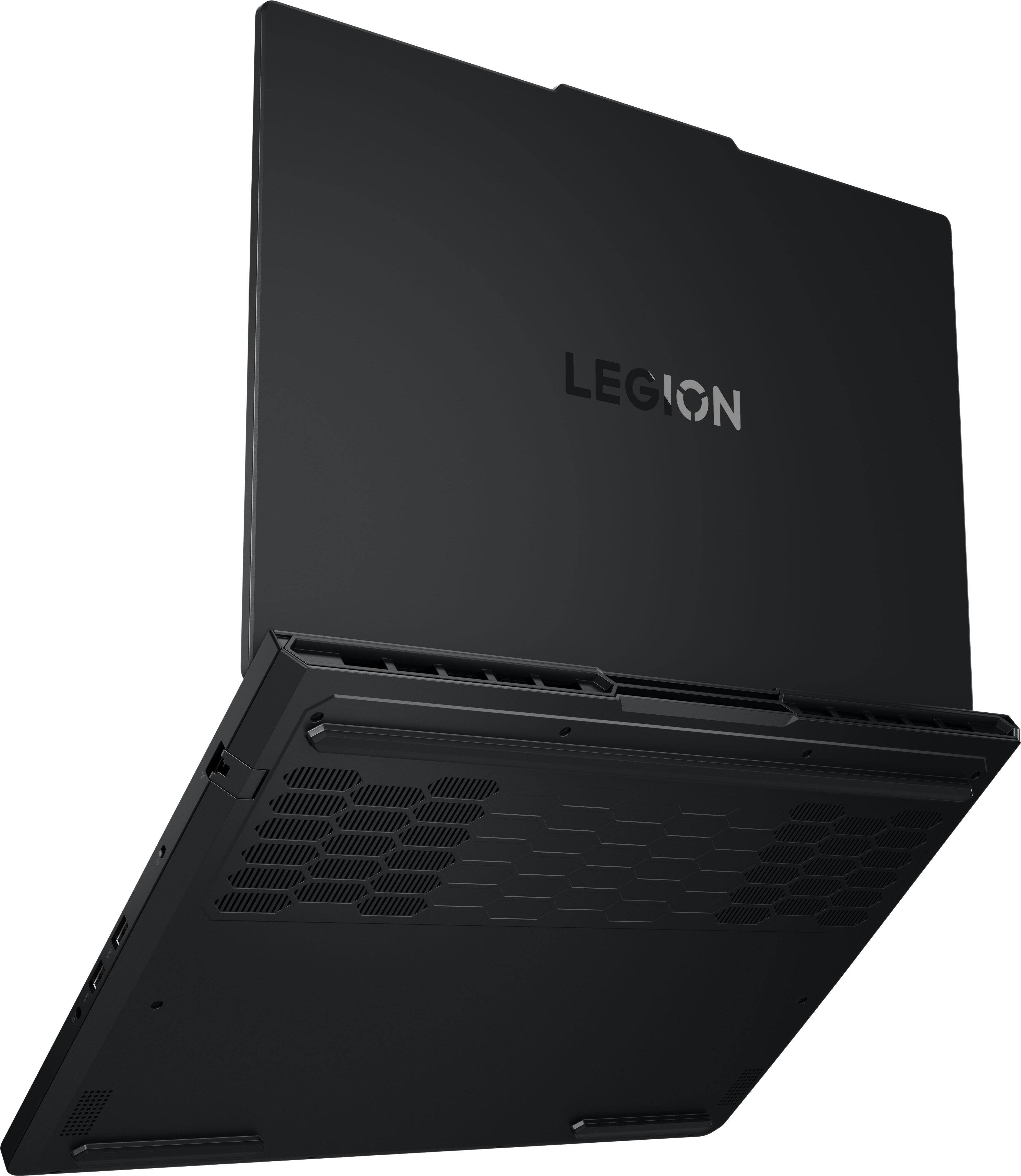 Alt View 17. Lenovo - Legion Pro 5 16" 2.5K OLED Gaming Laptop - AMD Ryzen 7 8745HX 2025 - 32GB RAM - NVIDIA GeForce RTX 5060 - 1TB SSD - Eclipse Black.