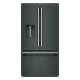 KitchenAid - 36 in. Wide 30 cu. ft. French Door Refrigerator with Exterior Water and Ice - Juniper