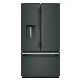 KitchenAid - 36 in. Wide 30 cu. ft. French Door Refrigerator with Exterior Water and Ice - Juniper