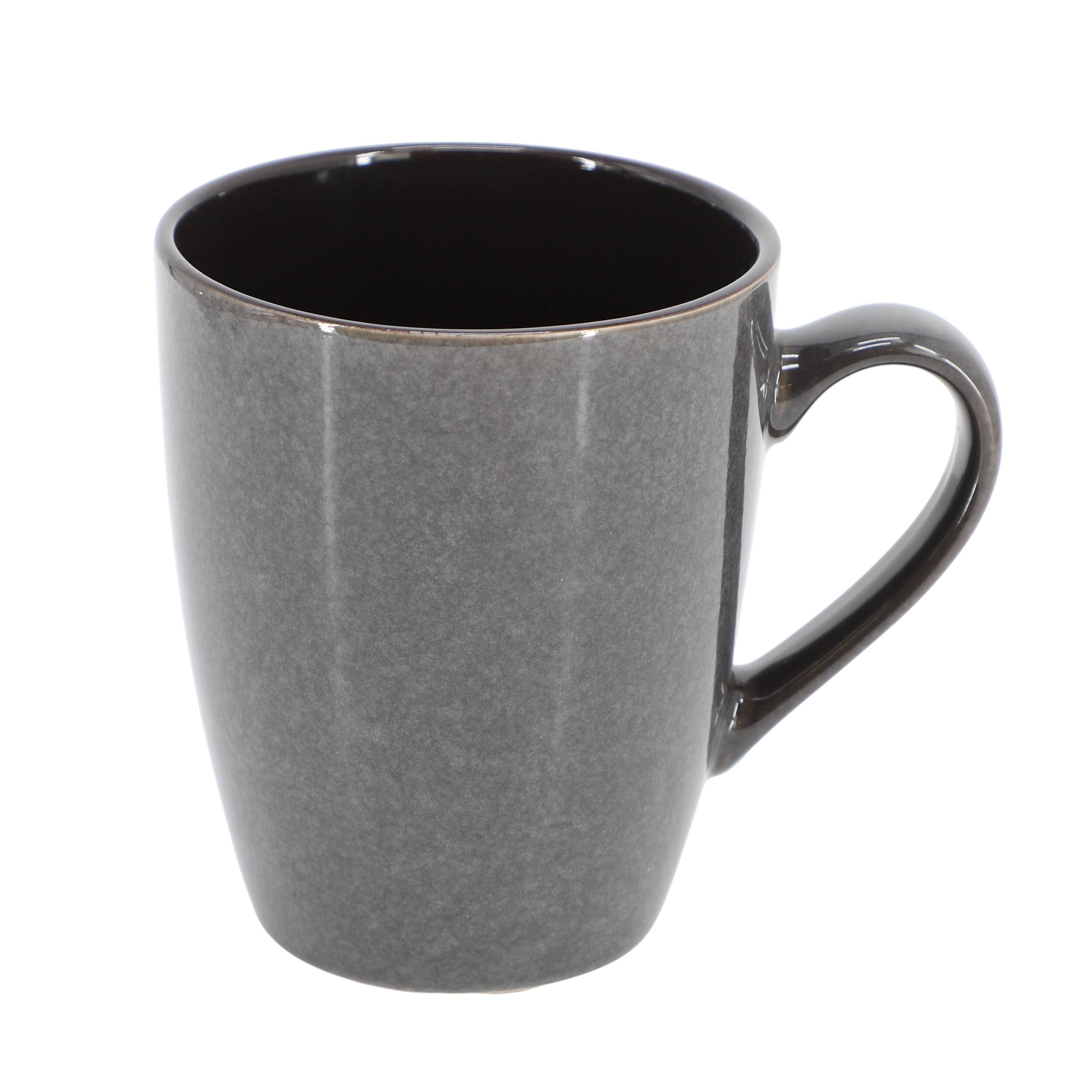 Alt View 5. Gibson - Gibson Elite Priya 16 Piece Stoneware Reactive Glaze Dinnerware Set in Grey - Gray.