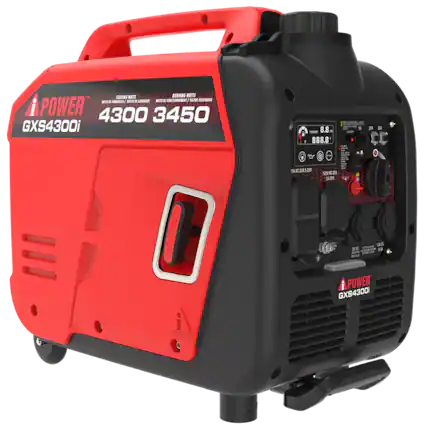 Starting Watts: 4300
Running Watts: 3450
Model: GX54300i
Power: 8.8
888.8
20A AC 120V 20A
120V AC 60Hz
5V DC 2.1A
12V DC 6.3A
VAC2985-20
50A
20A
STARTER W