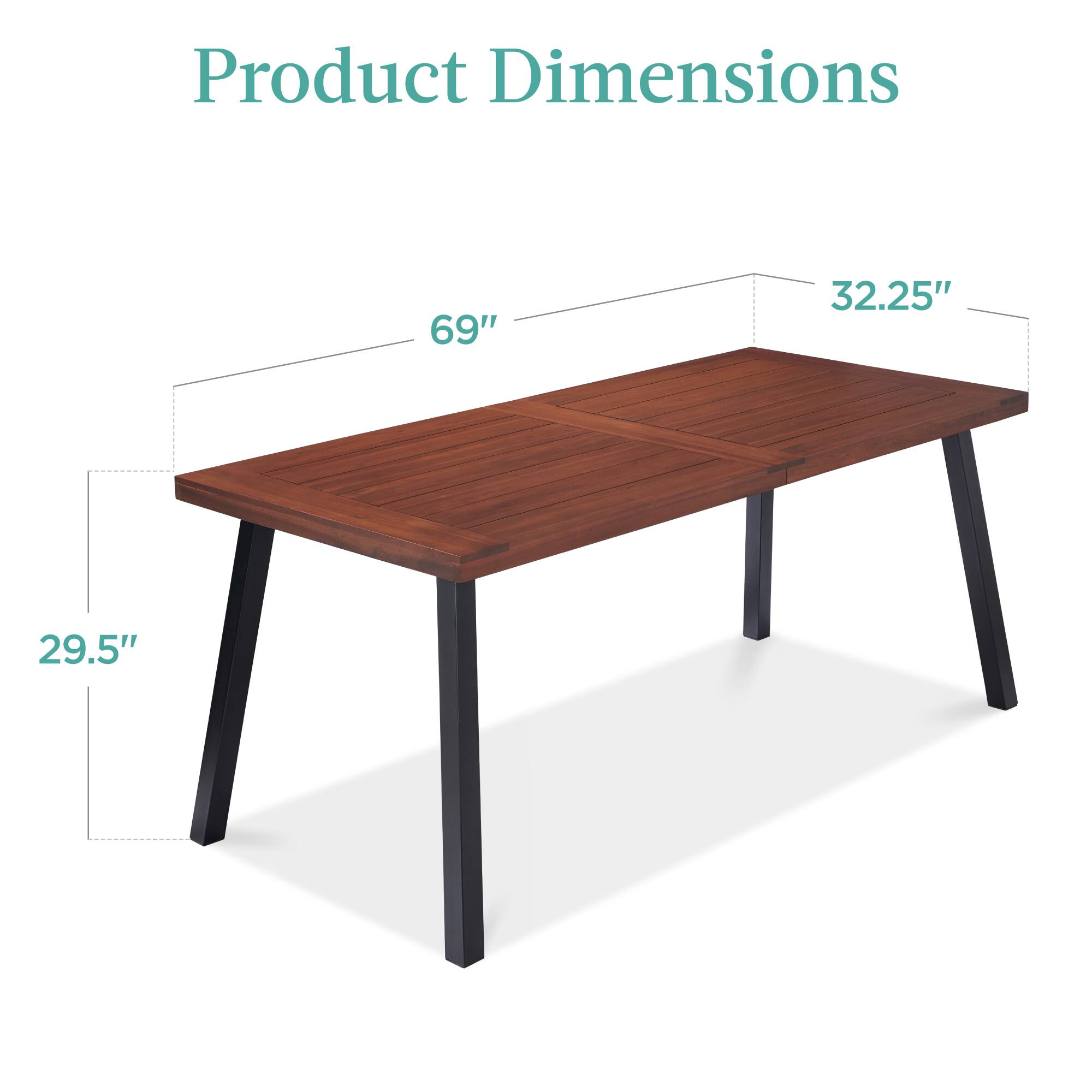Product Dimensions

69" x 32.25" x 29.5"