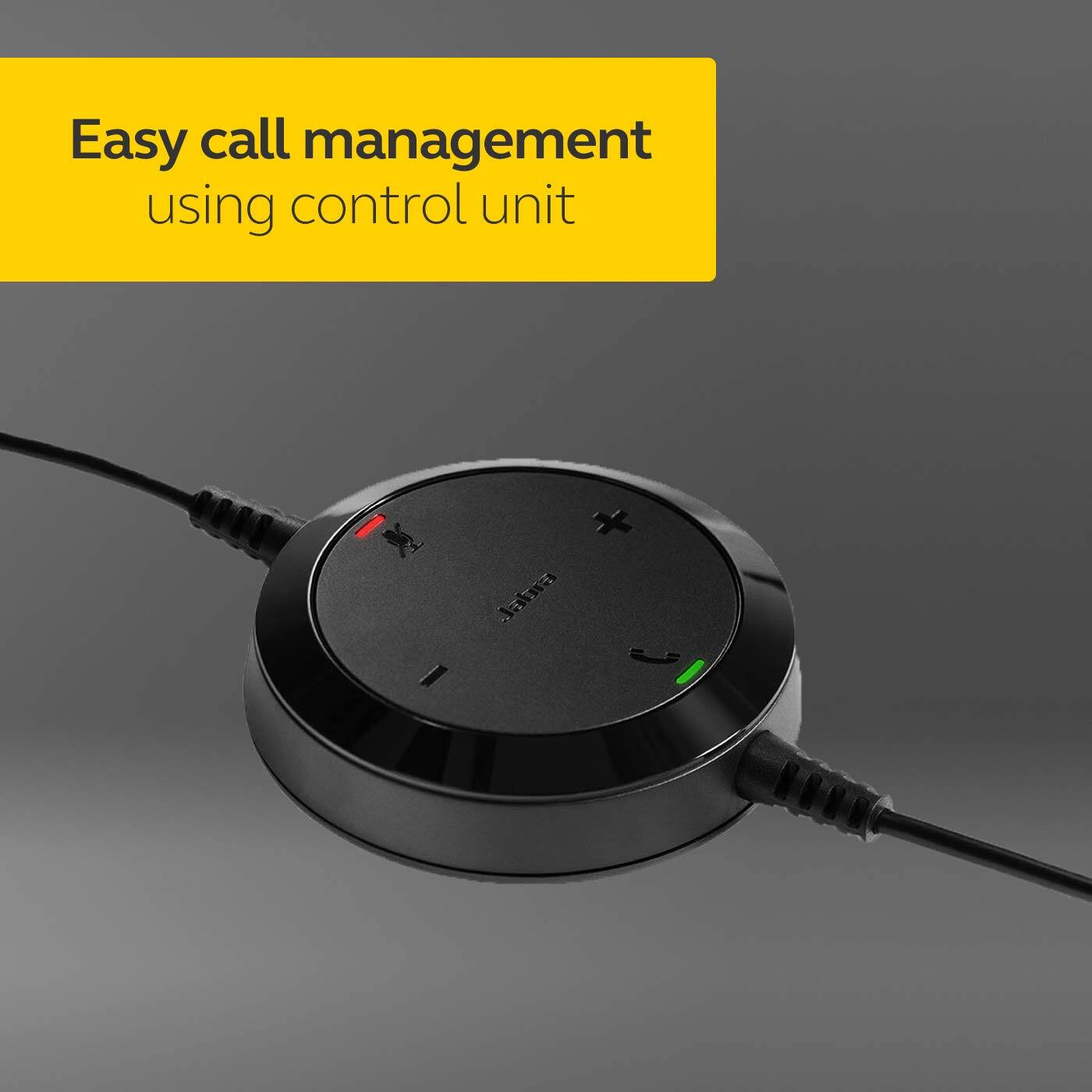 Easy call management using control unit