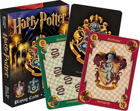 Harry Potter
Playing Cards
Slytherin
DRACO DORMIENS
Gryffindor
GRYFFINDOR