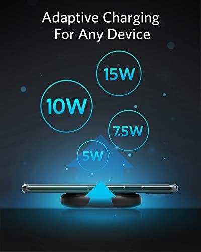 Adaptive Charging For Any Device

15W  
10W  
7.5W  
5W