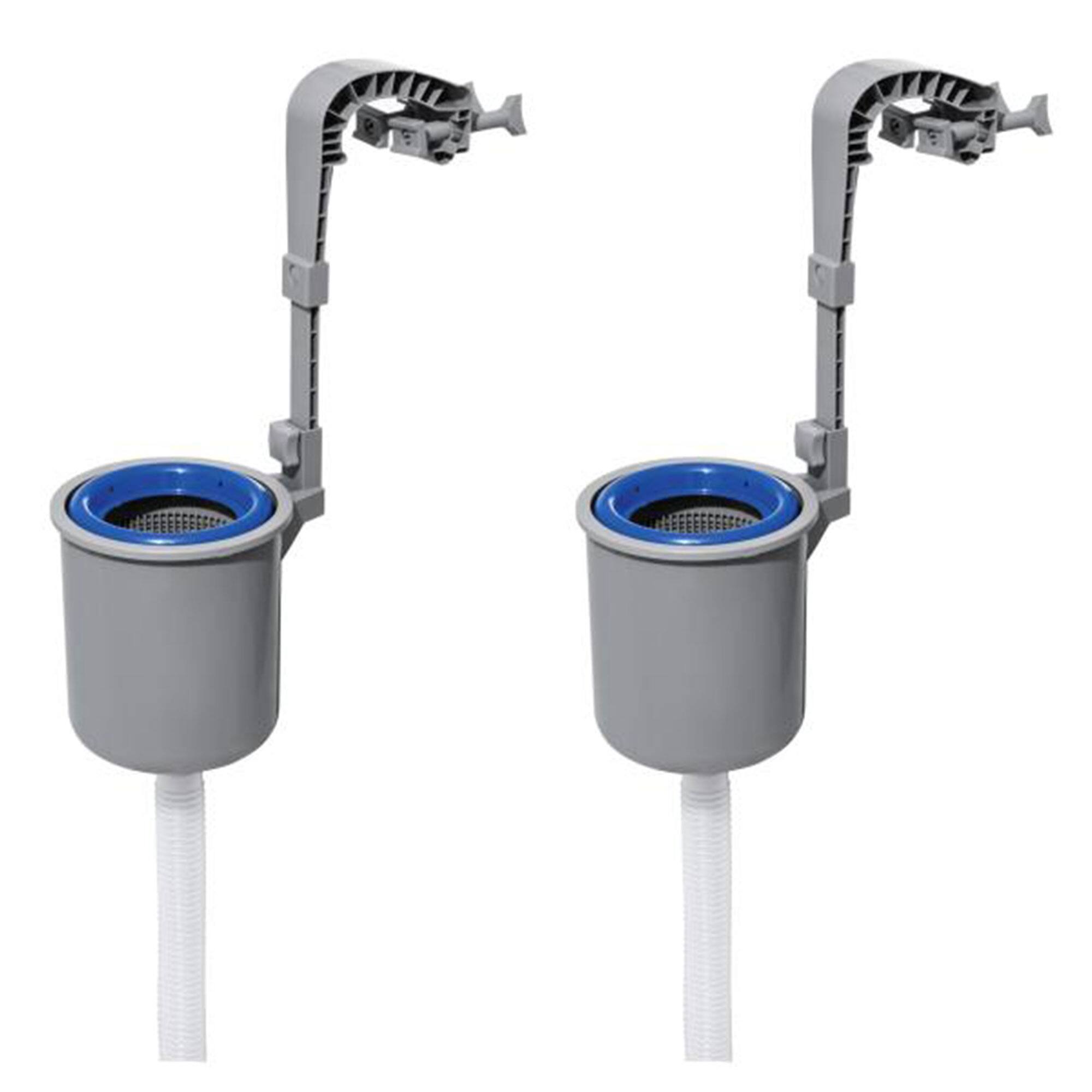 Alt View 8. Bestway - Bestway Flowclear Wall Mounted Automatic Swimming Pool Surface Skimmer, 2 Pack.