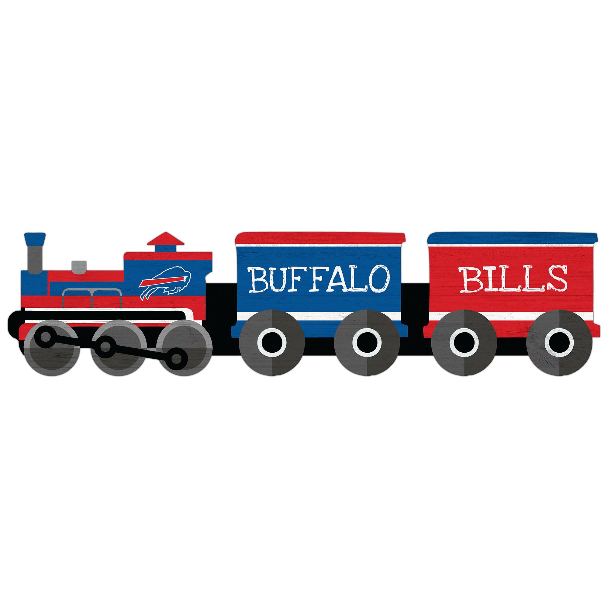 Buffalo Bills 6'' x 24'' Train Cutout Sign